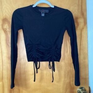 Polly & Esther cropped long sleeve